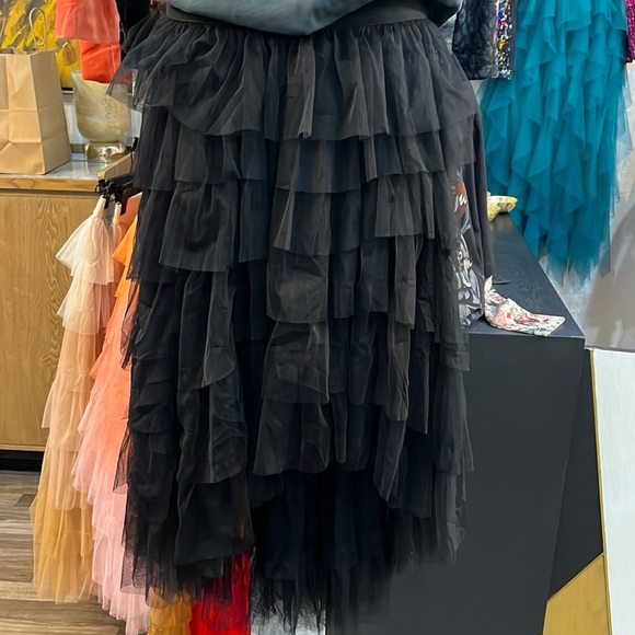 High low tulle layered skirt - Picture 1 of 3